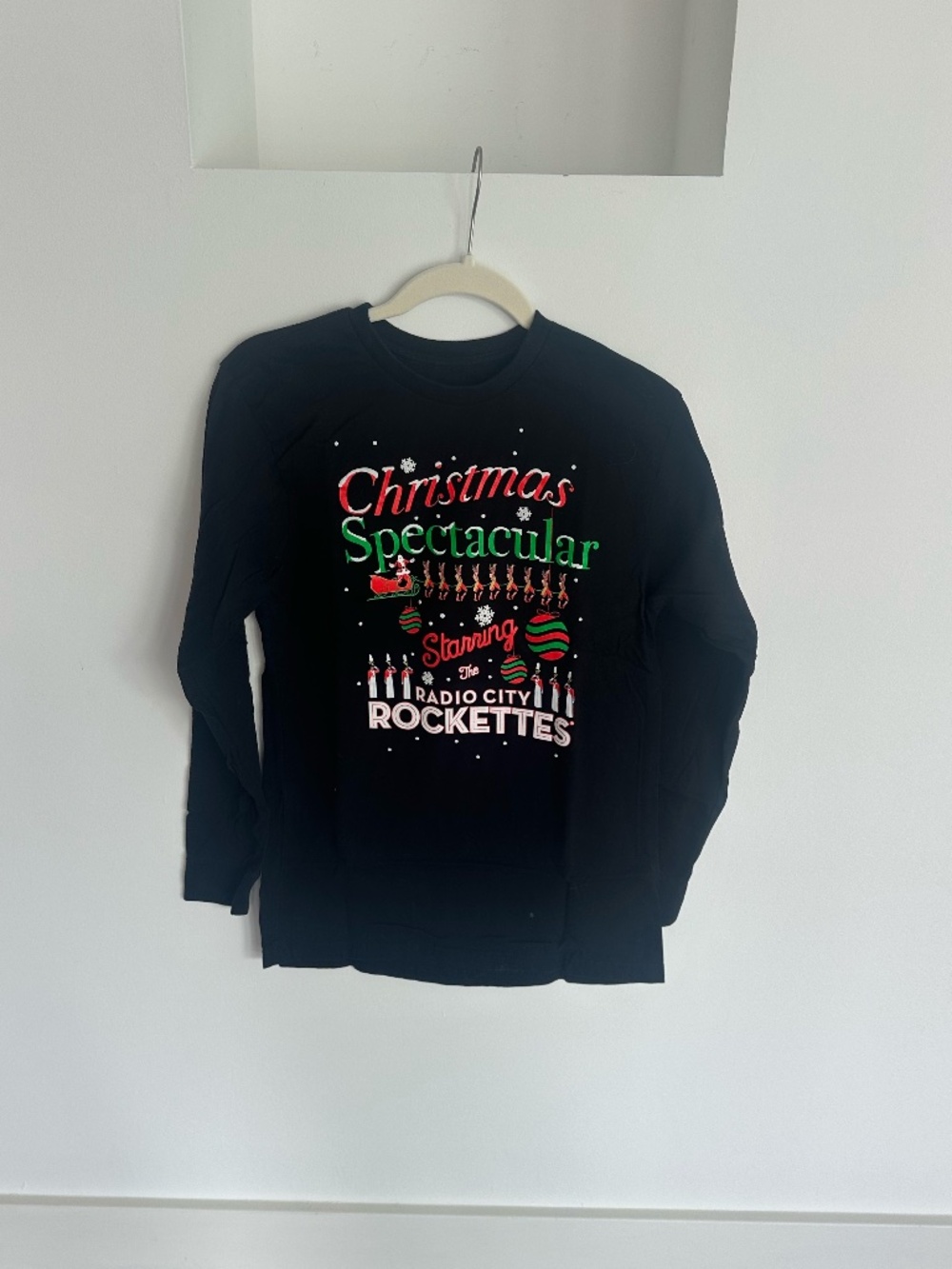 Christmas Spectacular Starring the Radio City Rockettes Shirt in Black